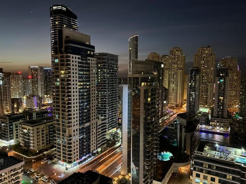 Night, Bird's eye view, City view