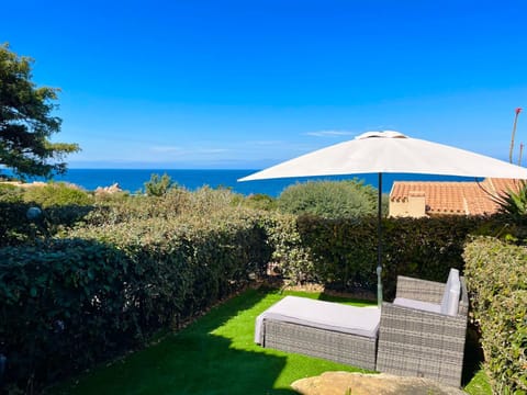 Garden, Garden view, Sea view, sunbed