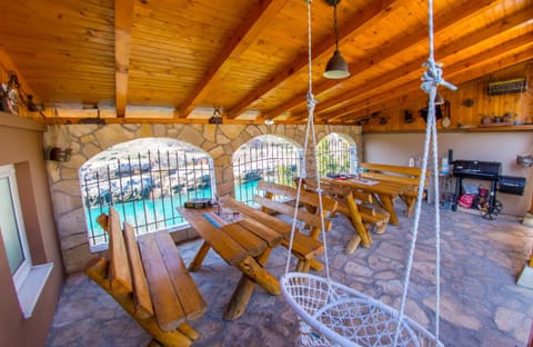 BBQ facilities, Seating area, Dining area, River view