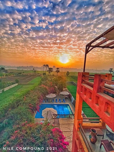 Pool view, Sunrise