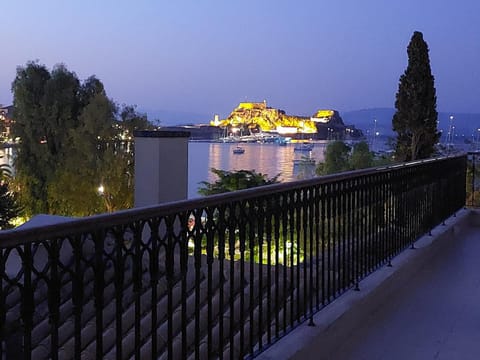 Night, Natural landscape, View (from property/room), Balcony/Terrace