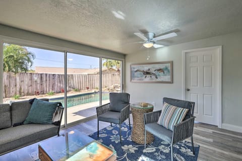 Pet-Friendly Merritt Island Home with Heated Pool House in Merritt Island