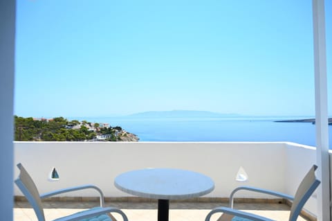 Natural landscape, View (from property/room), Balcony/Terrace, Sea view
