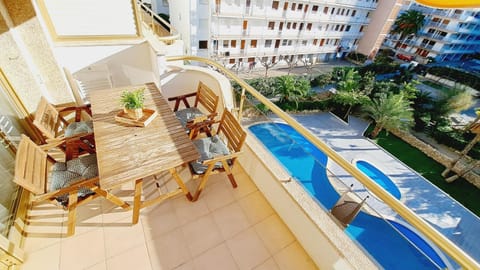 Balcony/Terrace, Pool view
