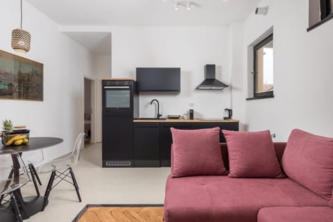 Living room, Dining area, oven, stove