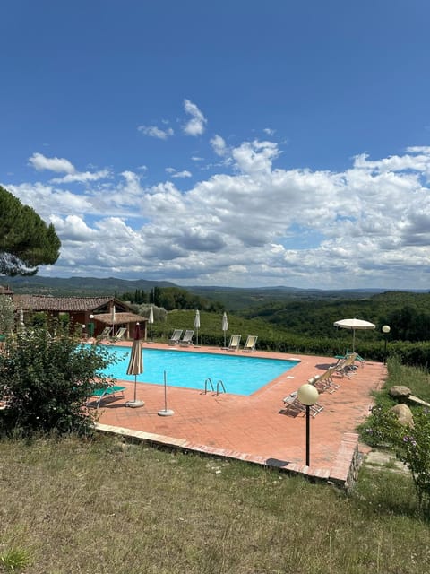 Property building, Pool view, Swimming pool