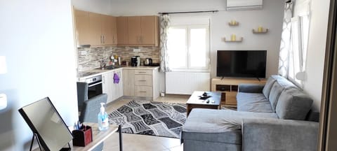 Kitchen or kitchenette, Living room