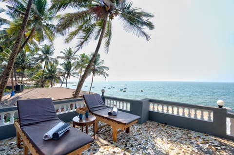 Beach, Sea view, sunbed