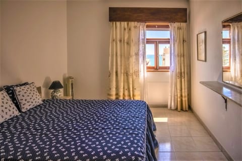Bed, View (from property/room), Photo of the whole room, Bedroom, Sea view