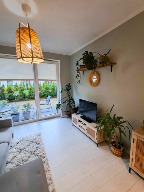 Boho House Klimatyczne mieszkanie z ogródkiem w pobliżu plaży Apartment in Pomeranian Voivodeship