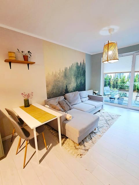 Boho House Klimatyczne mieszkanie z ogródkiem w pobliżu plaży Apartment in Pomeranian Voivodeship