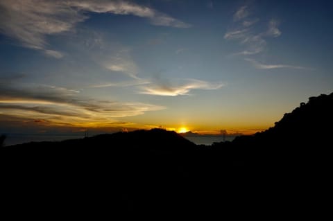 Mountain view, Sunset