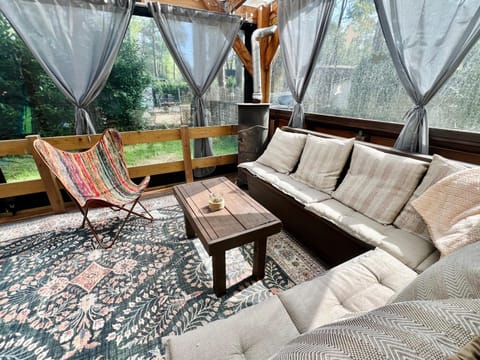Patio, Garden, Seating area, Garden view