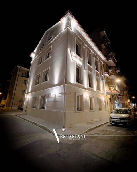 Property building, Night, Street view