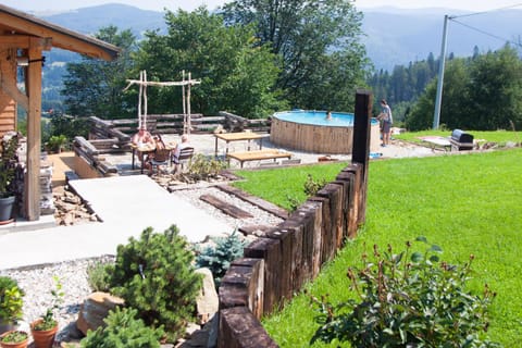 Natural landscape, Garden, Garden, Balcony/Terrace, Mountain view, Pool view, Swimming pool, Swimming pool