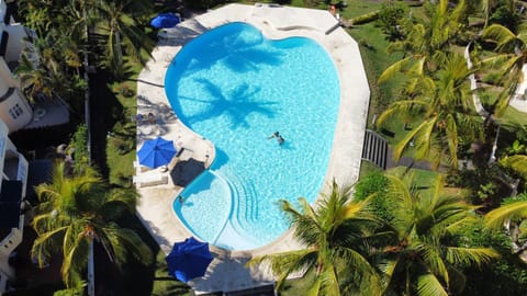 Bird's eye view, Swimming pool