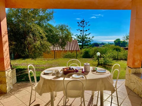 Patio, Garden view, Sea view