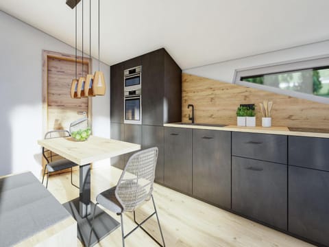 Kitchen or kitchenette