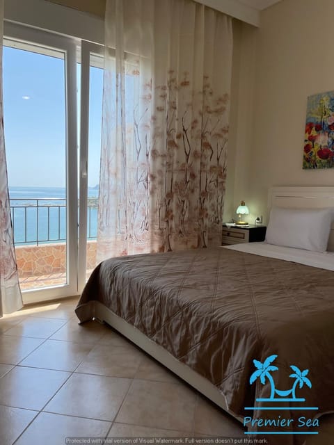 Bedroom, Sea view