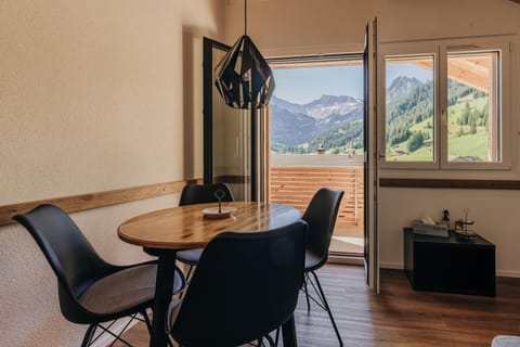 Natural landscape, Living room, Seating area, Dining area, Mountain view, Mountain view