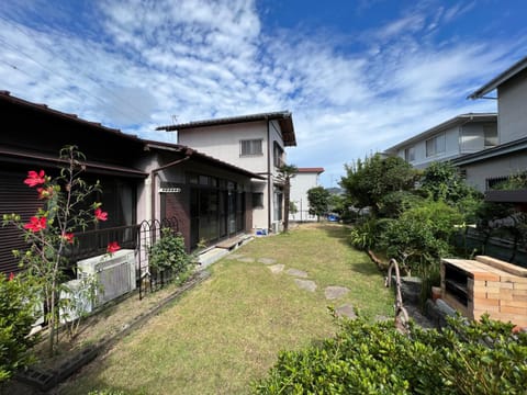 Property building, Garden view