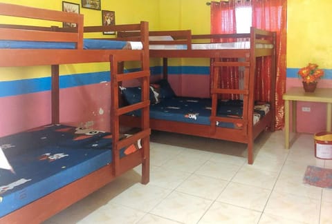 Photo of the whole room, bunk bed