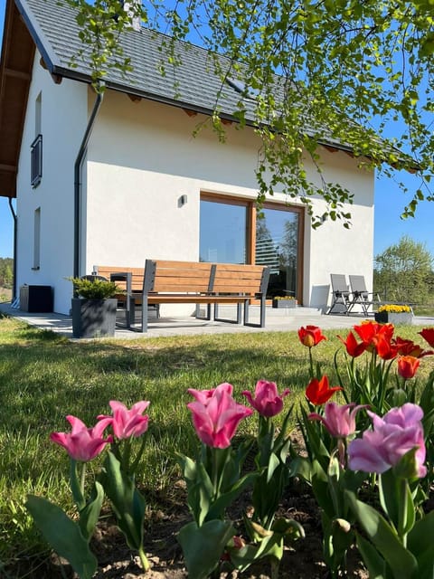 Dom na Kaszubach "White House" całoroczny na wyłączność Apartment in Pomeranian Voivodeship