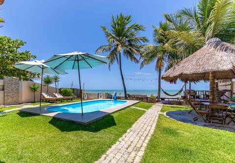 Spring, Day, Natural landscape, Garden, Garden view, Pool view, Sea view, Swimming pool, sunbed