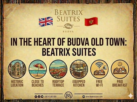 Beatrix Suites Bed and Breakfast in Budva