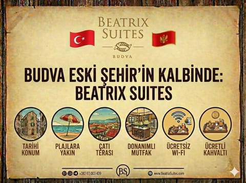 Beatrix Suites Bed and Breakfast in Budva