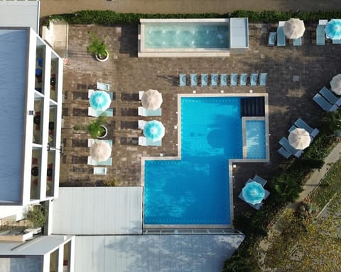 Bird's eye view, Pool view, Swimming pool