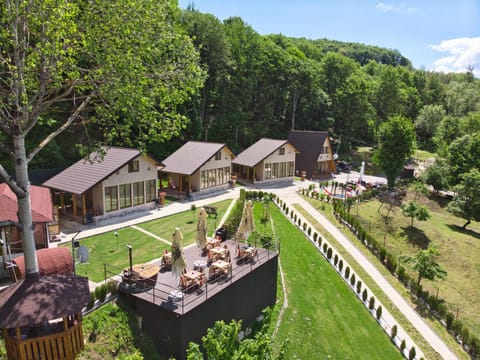 Property building, Natural landscape, Garden view