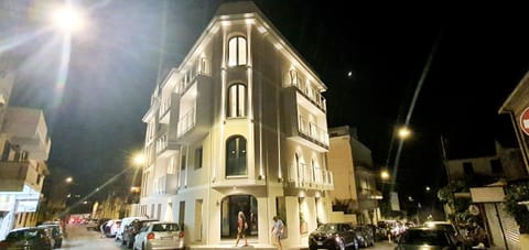 Property building, Night, Neighbourhood, City view, Street view, Location