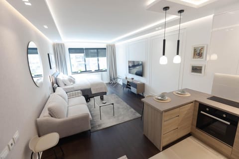 Kitchen or kitchenette, Living room, Seating area, Bedroom, kitchen, kitchen