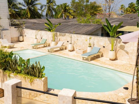 Natural landscape, Pool view, Swimming pool