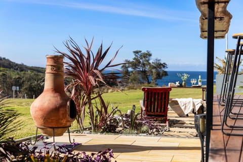 Day, Natural landscape, Garden, View (from property/room), Balcony/Terrace, Garden view, Sea view
