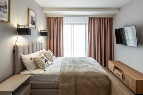 Bed, TV and multimedia