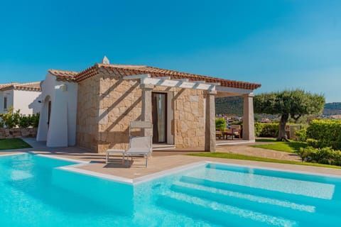 Property building, Pool view, sunbed
