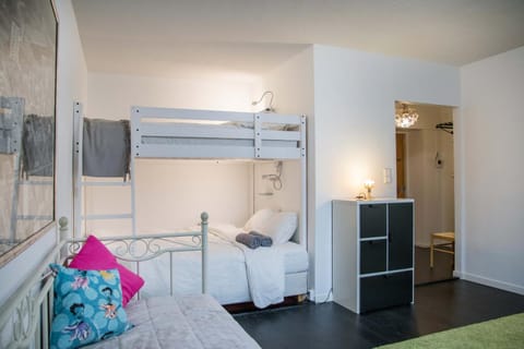 Bed, Photo of the whole room, Bedroom, bunk bed