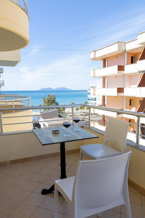 Patio, Day, View (from property/room), Balcony/Terrace, Seating area, Sea view