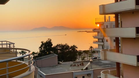 Balcony/Terrace, Sea view, Sunset