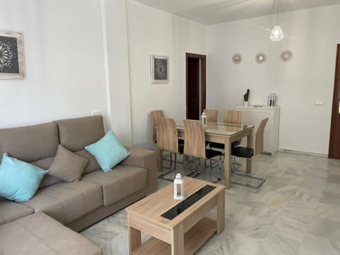 Living room, Seating area, Dining area