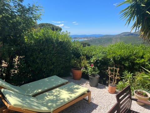 Garden, Sea view