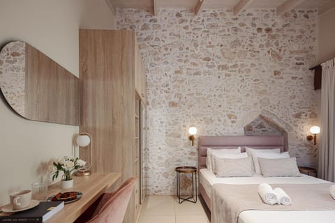 Bed, Photo of the whole room, Bedroom, towels, wardrobe