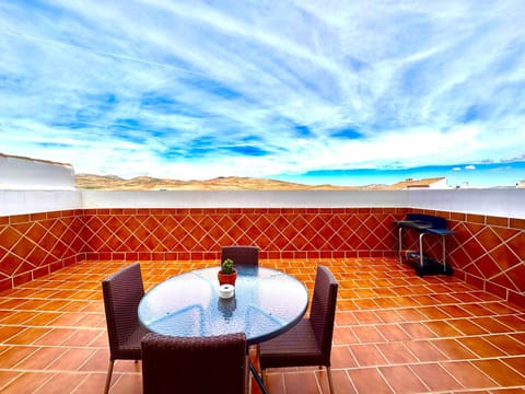Natural landscape, Dining area, Mountain view