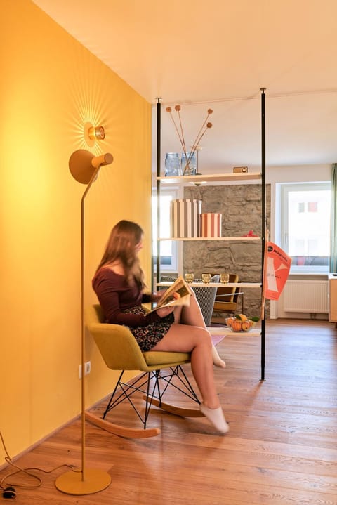 Rotes Haus Bregenz Pop-Up Wohnung Apartment in Bregenz