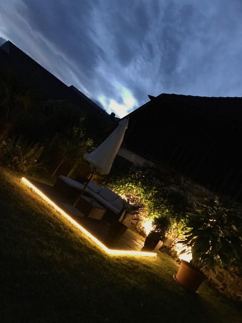 Property building, Garden view