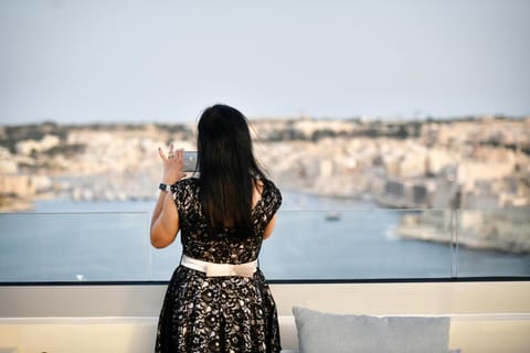 People, View (from property/room), Balcony/Terrace, Sea view