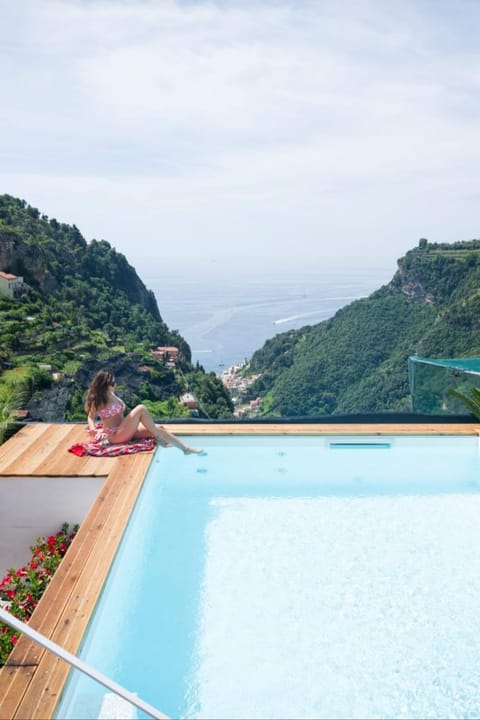 Pool view, Sea view, Swimming pool