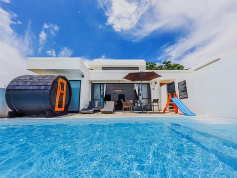 Sauna, Pool view, Swimming pool